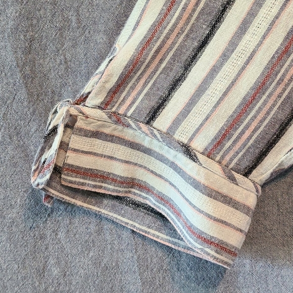 Cato Sportswear Button Up, V-Neck Tunic Spring Awake-Ivory Breeze (22/24) NWT - Picture 4 of 13